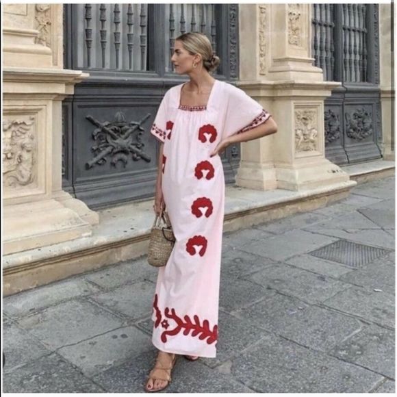 NWT Zara limited edition embroidered dress - Picture 3 of 16